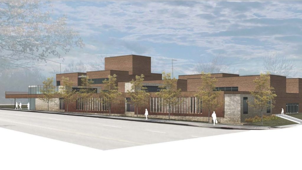 Rendering of the Teaching and Learning Center for the University of Tennessee College of Veterinary Medicine